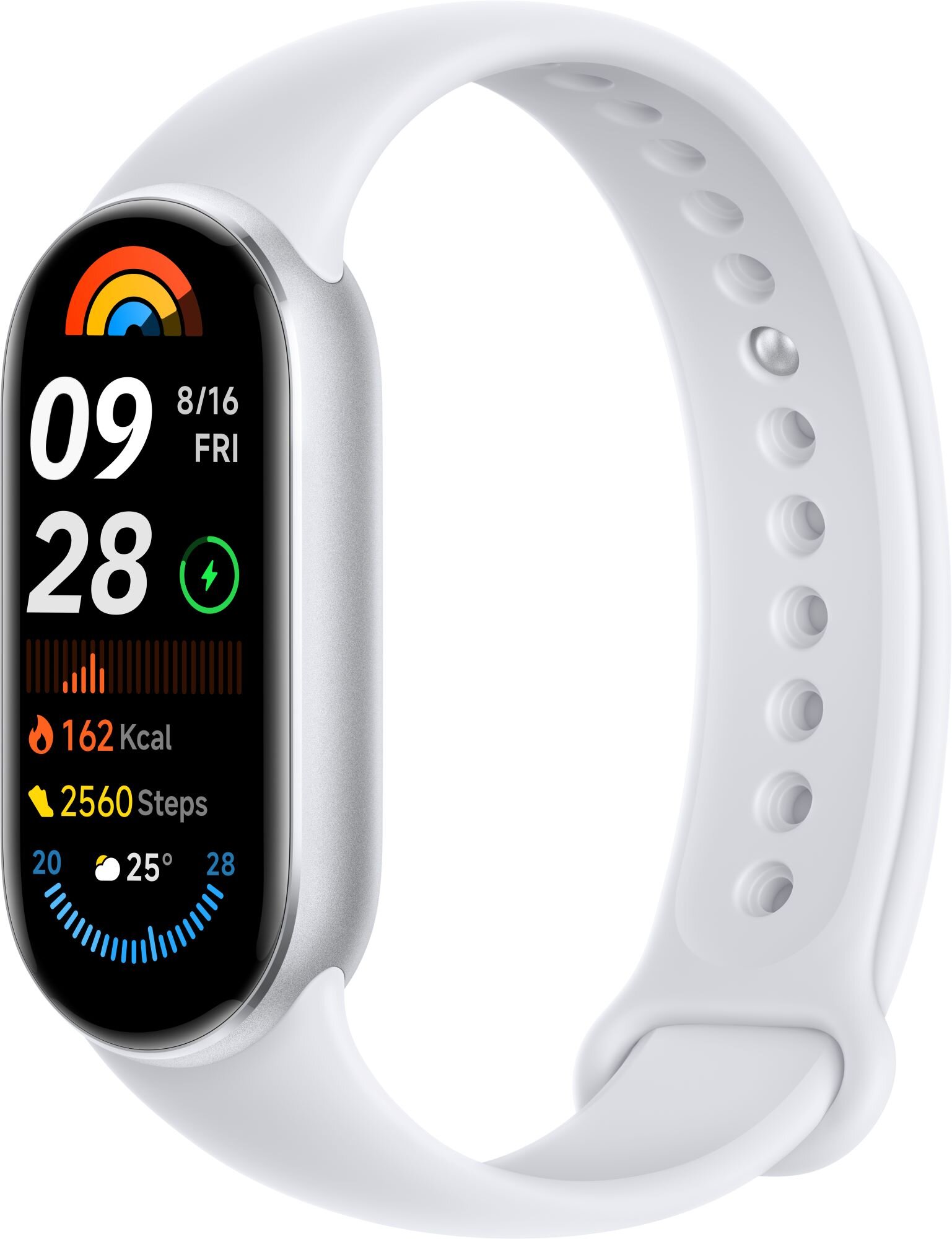 Smartband XIAOMI Smart Band 9 Srebrny
