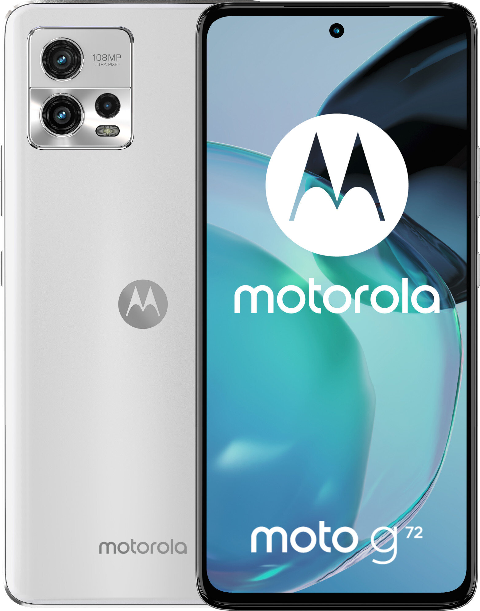 Smartfon Motorola Moto G72 8/128GB 6.6" 120Hz - niebieski, biały, czarny