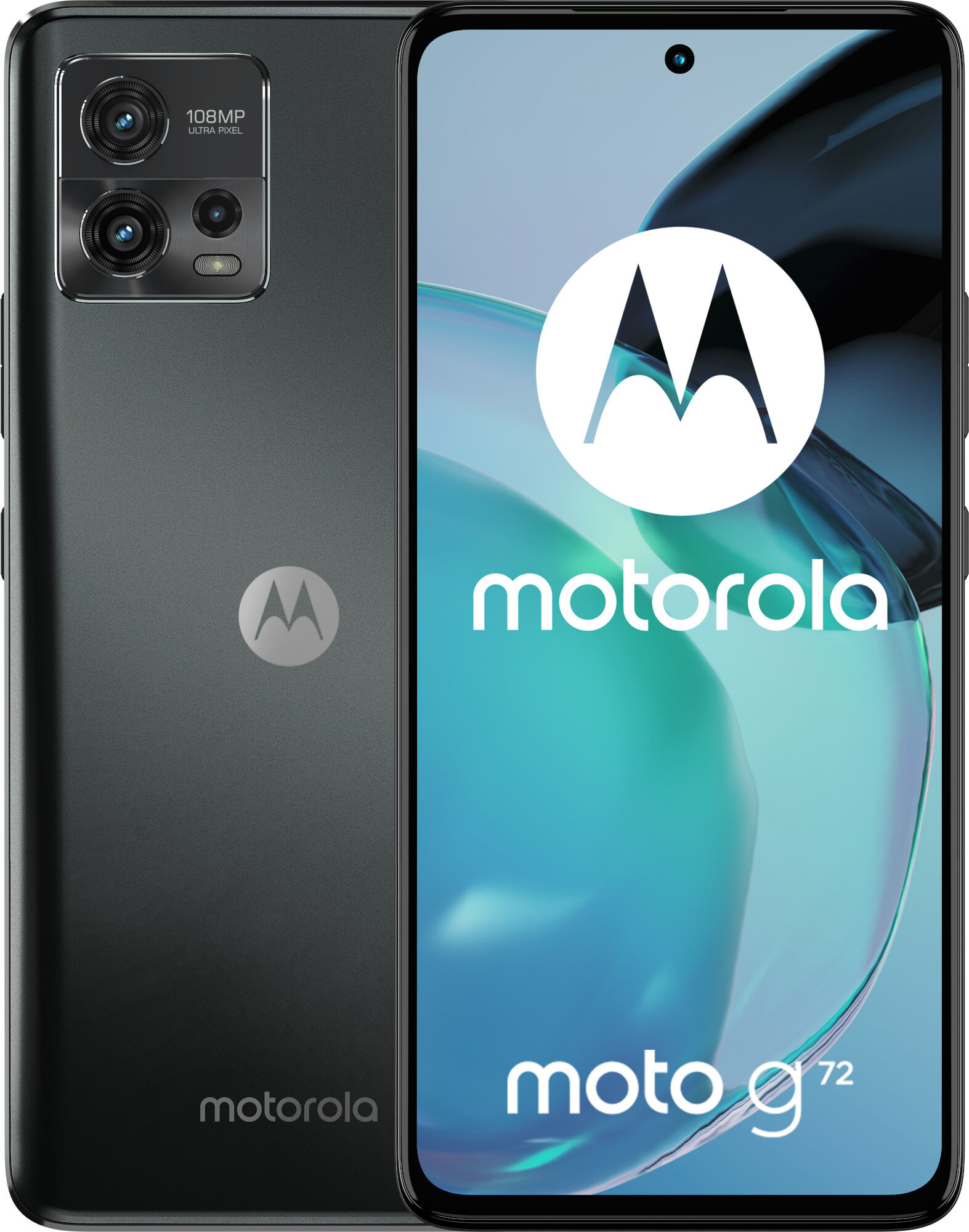 Smartfon Motorola Moto G72 8/128GB 6.6" 120Hz - niebieski, biały, czarny