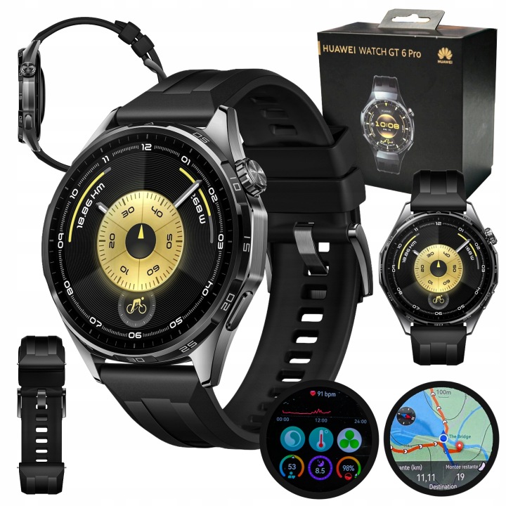 Smartwatch HUAWEI Watch GT 6 46mm Active Czarny