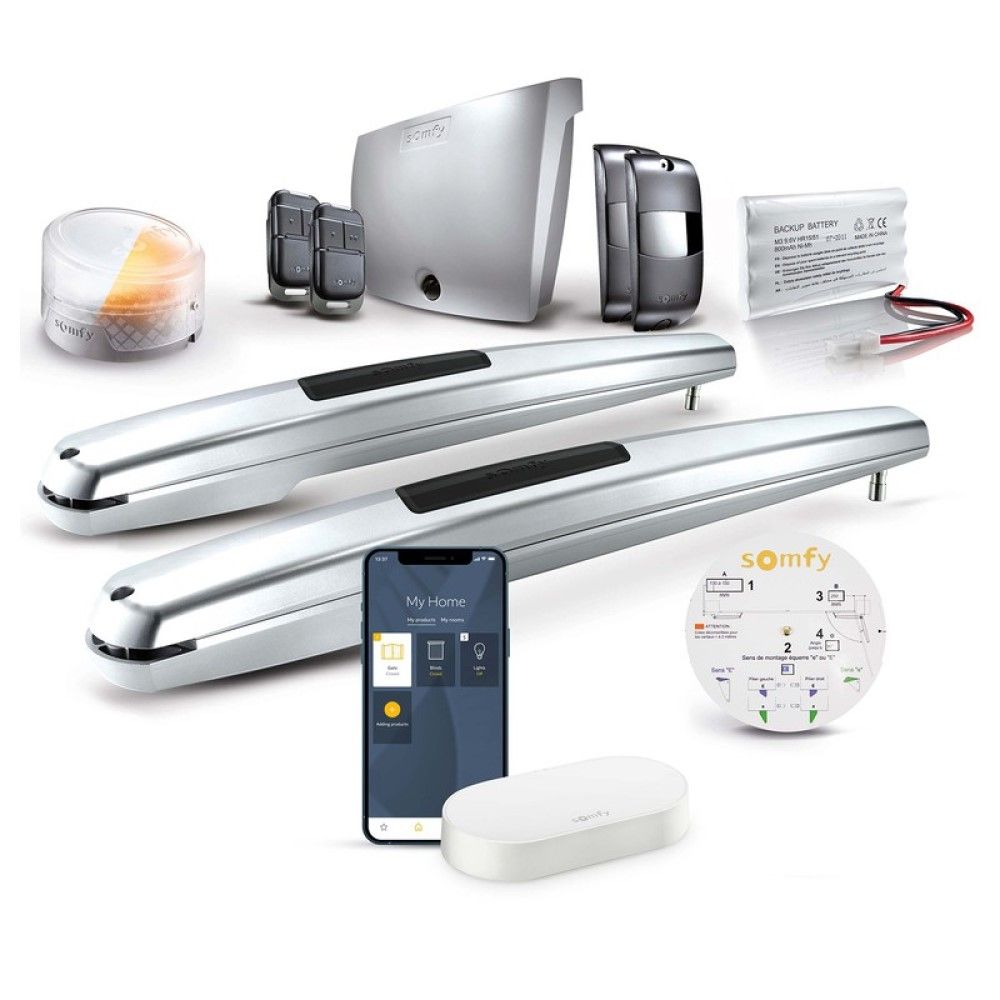 Napęd do bramy dwuskrzydłowej