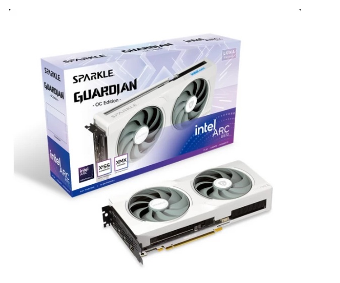 Karta graficzna SPARKLE Intel Arc B570 GUARDIAN Luna OC 10GB