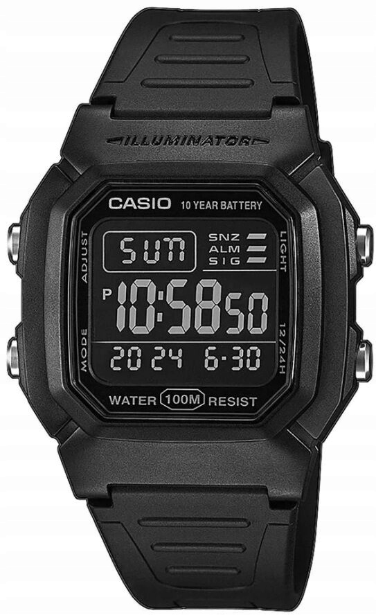 Zegarek Casio, W-800H-1BVES, Casio Collection