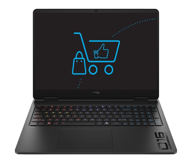 Laptop HyperX OMEN 16 Core i7-14650HX/16GB/512 RTX5070 OLED 165Hz + Gratis Słuchawki Nauszne HyperX i zasilacz 330W
