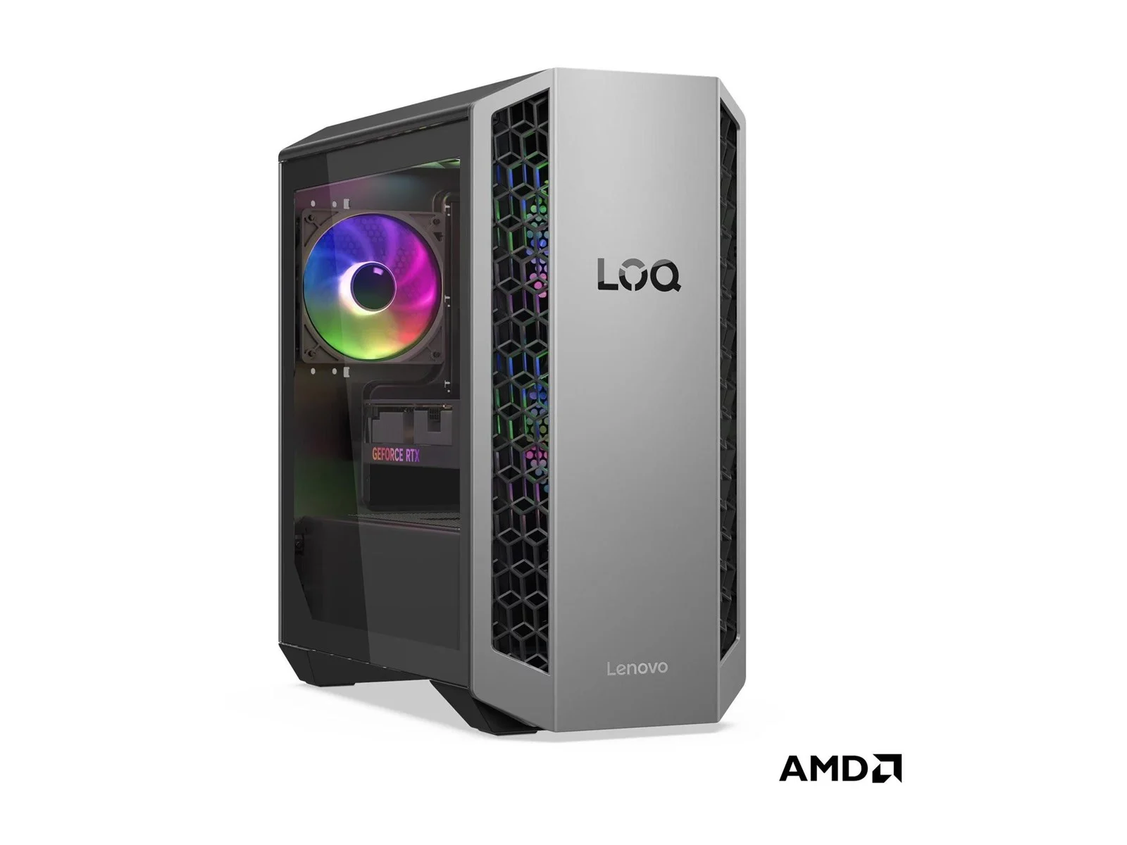 Komputer Stacjonarny Lenovo LoQ Tower - RTX 5060 8 GB GDDR7 | Ryzen 7 8745HX | 32GB DDR5 | 1TB + Windows