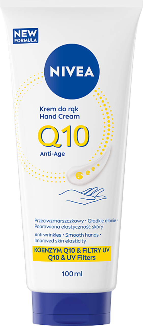 Krem do rąk, przeciwzmarszczkowy NIVEA 3in1 Anti-Age Q10
