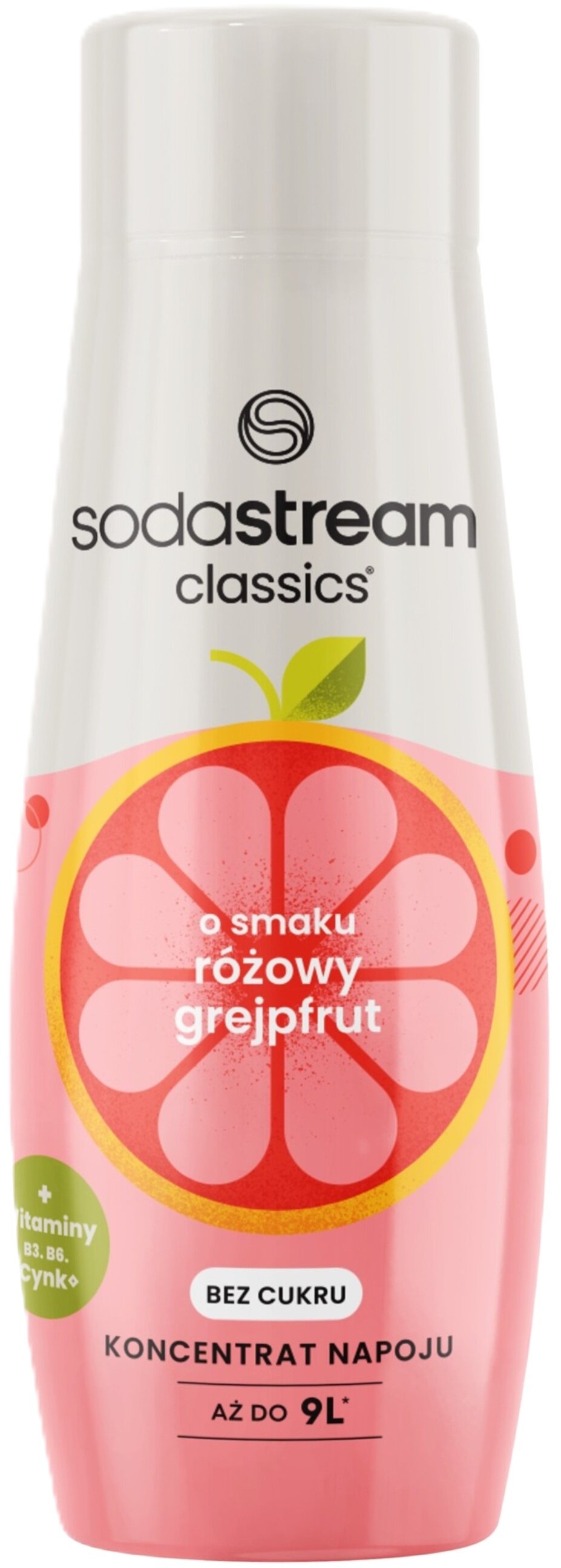 Syrop do saturatorów SODASTREAM Grejpfrut Zero 440 ml bez cukru