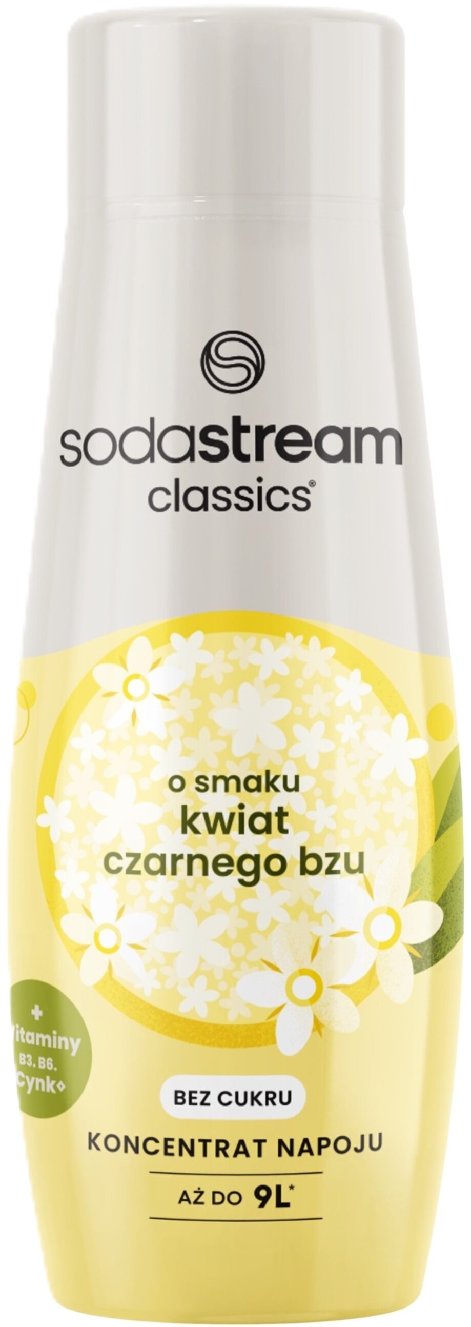 Syrop do saturatorów SODASTREAM Kwiat bzu 440 ml bez cukru