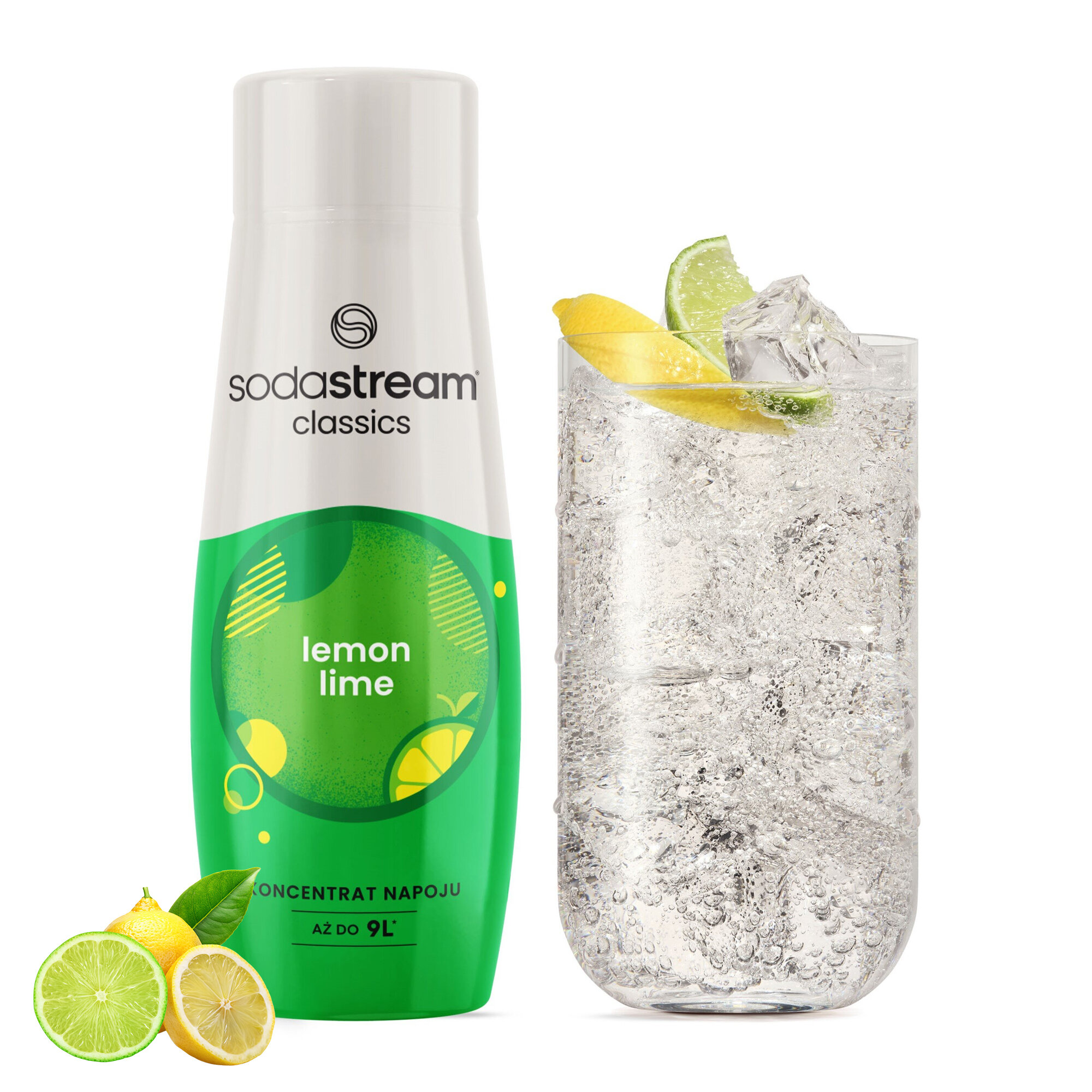 Syrop do saturatorów SODASTREAM Cytrynowo-Limonkowy 440 ml (przy zakupie 2 szt.- inne smaki - opis)