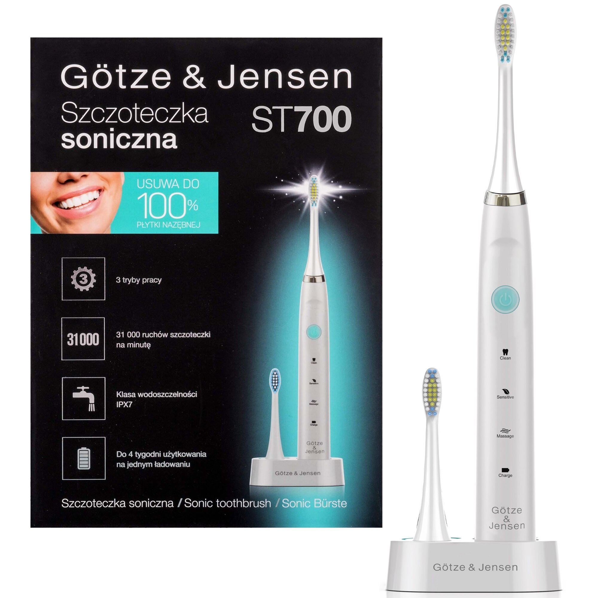 Szczoteczka soniczna GÖTZE & JENSEN ST700