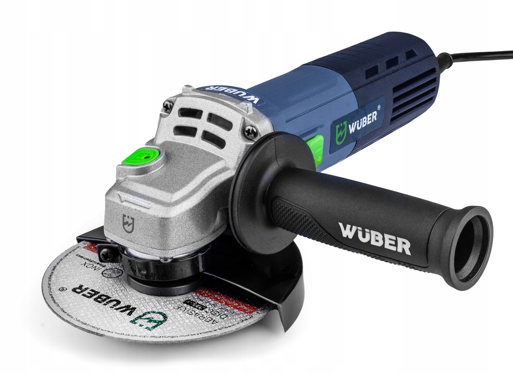 SZLIFIERKA KĄTOWA DIAX 1600W MOCNA KĄTÓWKA + 10 TARCZ 125 MM ZESTAW XXL