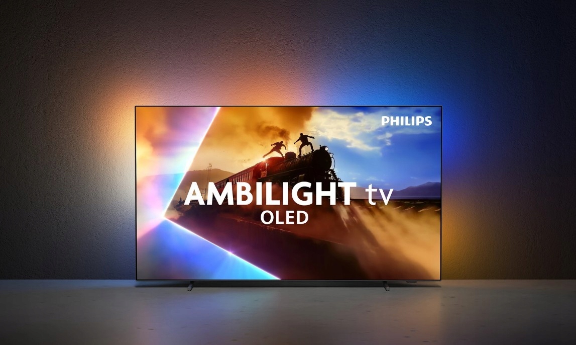 Telewizor 55 cali OLED Philips 55OLED770/12 Titan OS Smart TV 4K UHD