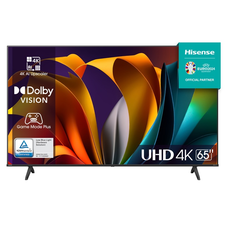 Telewizor LED Hisense 65A6N | 65" | 4K UHD | Czarny | Smart TV
