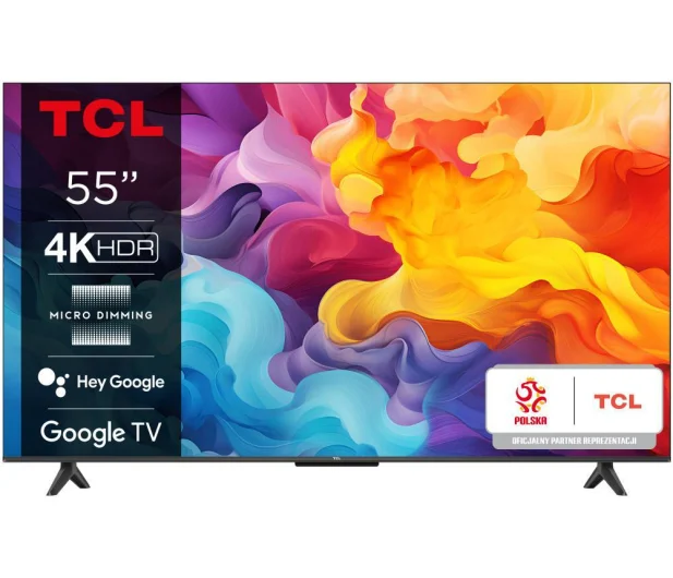 Telewizor TCL 55V6B 55" LED 4K Google TV HDMI 2.1