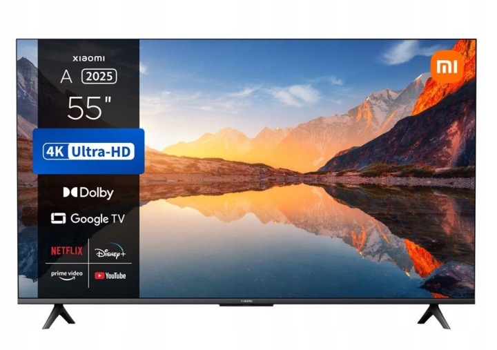 Telewizor Xiaomi TV A 2025 55"| LED | 4K | HDR | Google TV | Dolby Audio