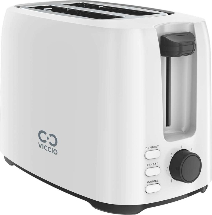 Toster VICCIO TDL-1302 Biały 750W