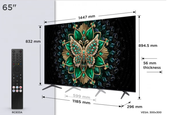 [Sferis] Telewizor TCL 65C69K QD-Mini LED 65"