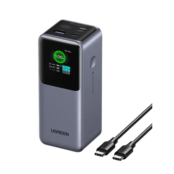 Powerbank UGREEN Nexode PB721 20000mAh 130W Szary