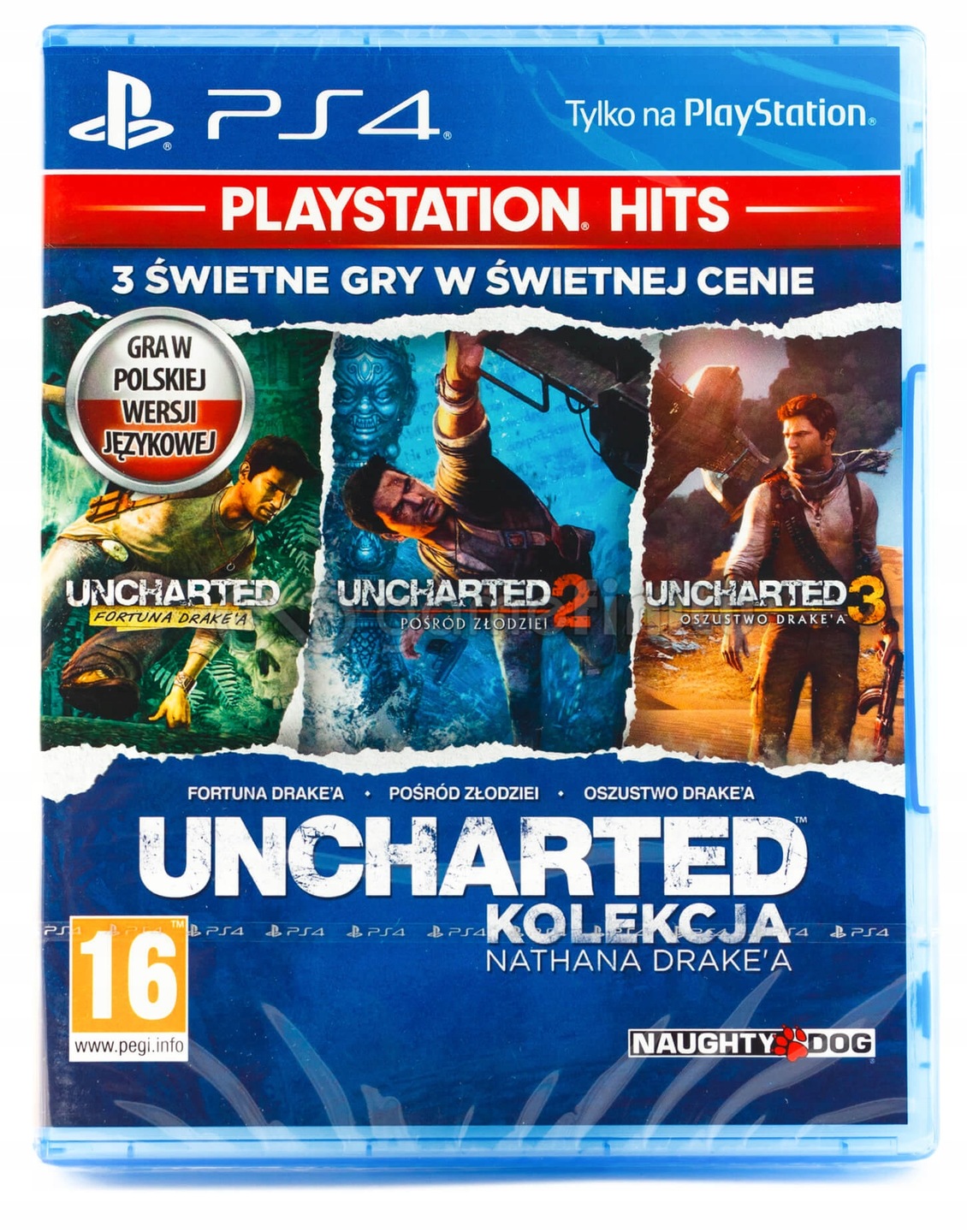 Uncharted: Kolekcja Nathana Drake'a HITS! (PS4)