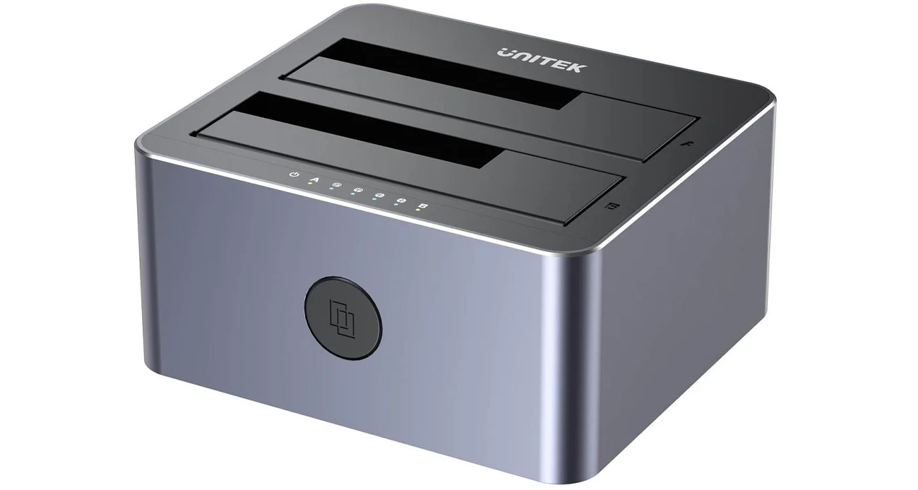 Unitek Stacja klonująca dyski 2 x SATA 2,5"/3,5" USB 5Gbps