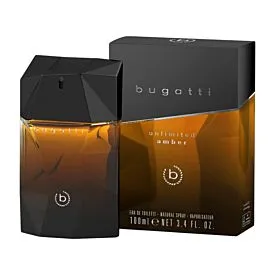 Bugatti Unlimited Amber Woda toaletowa dla mężczyzn, 100 ML (2 inne zapachy - opis)
