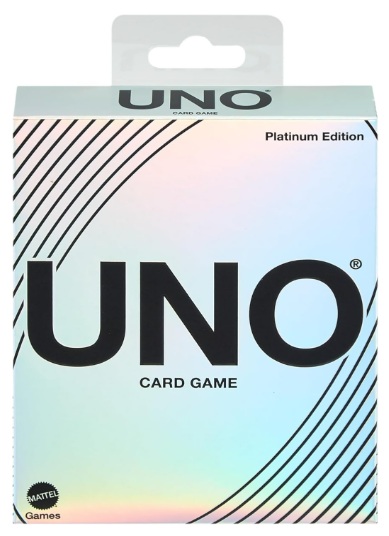 Mattel Games UNO Platinum Edition