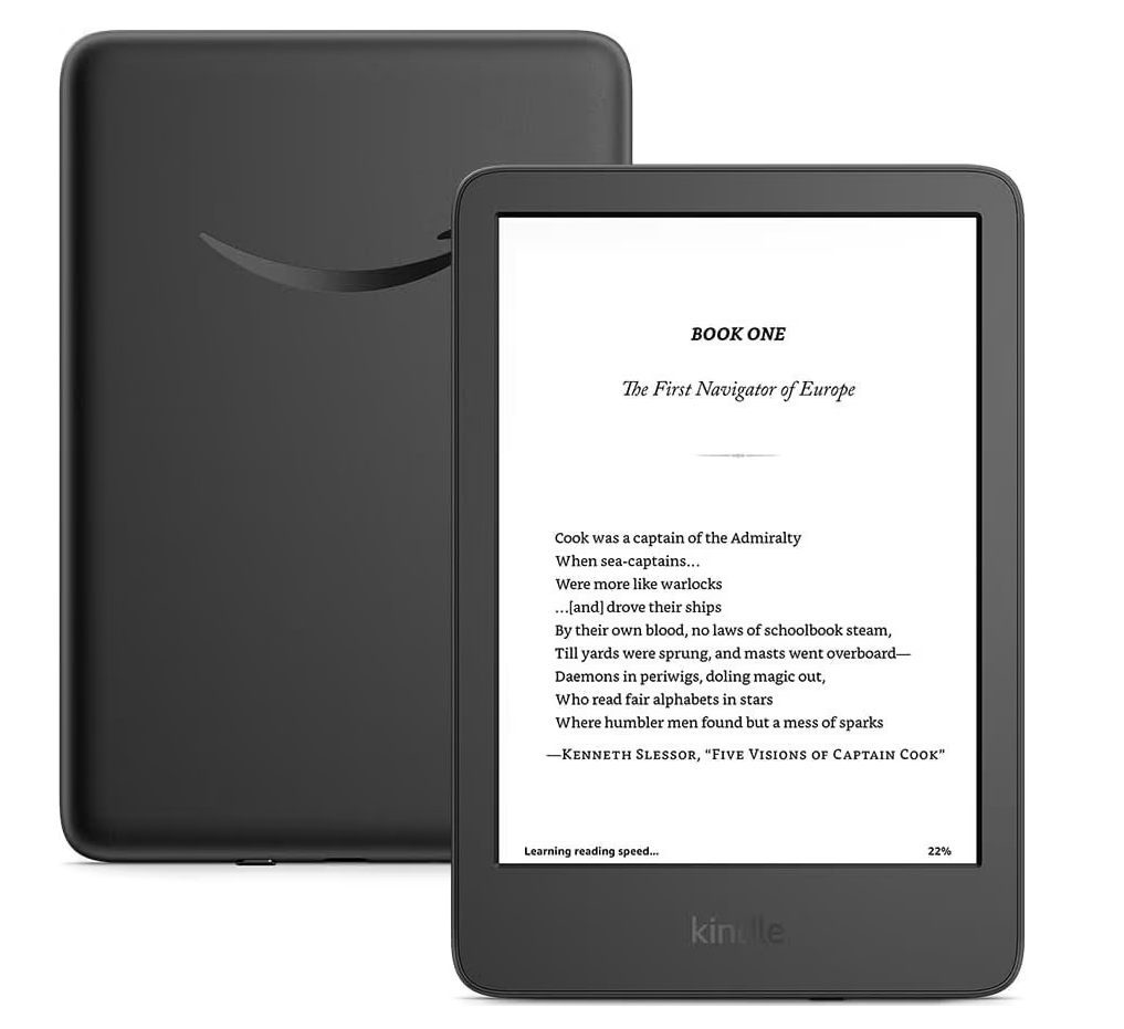 [Media Expert] Czytnik e-booków AMAZON Kindle 6", Podświetlany ekran, Wi-Fi Czarny (w aplikacji ME)