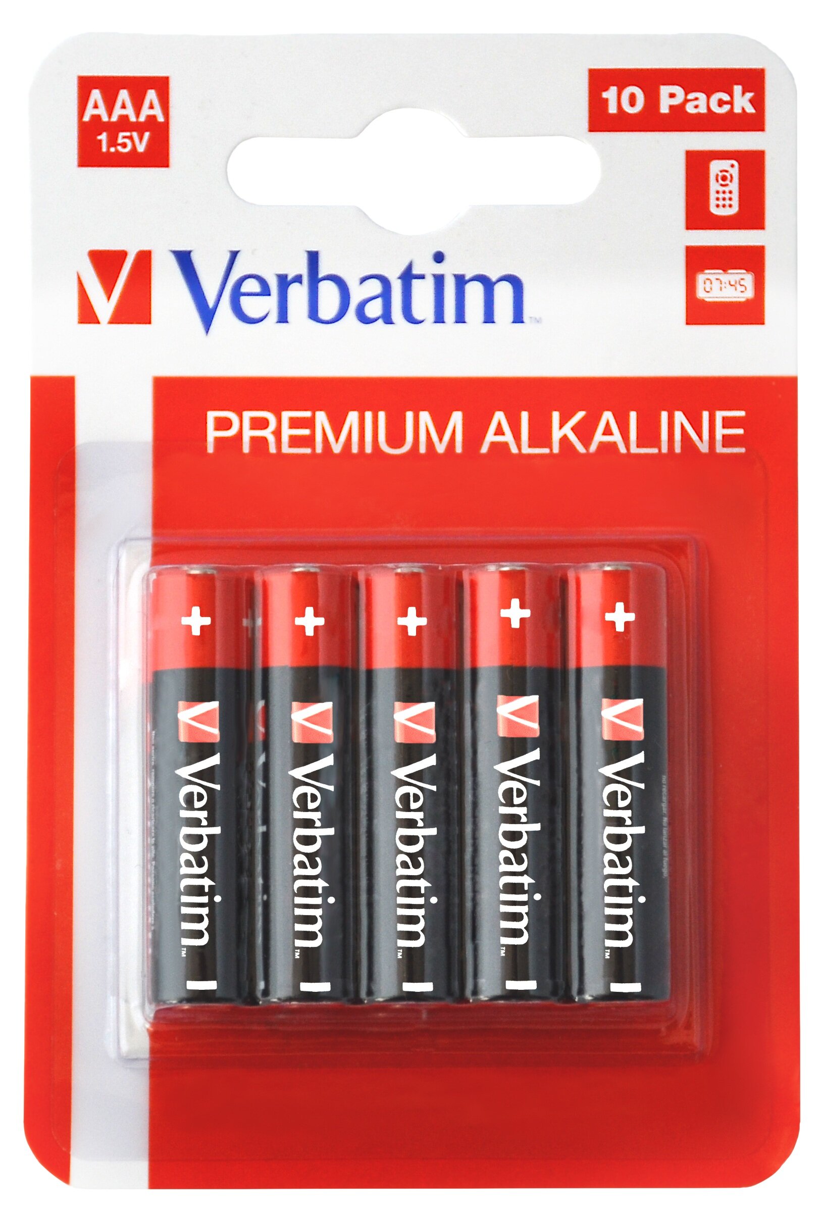 Baterie AAA LR03 VERBATIM Premium Alkaline (10 szt.)