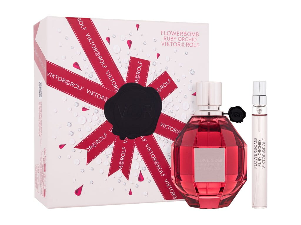 Zestaw Viktor & Rolf Flowerbomb Ruby Orchid, EDP dla kobiet, 100ml + EDP 10ml