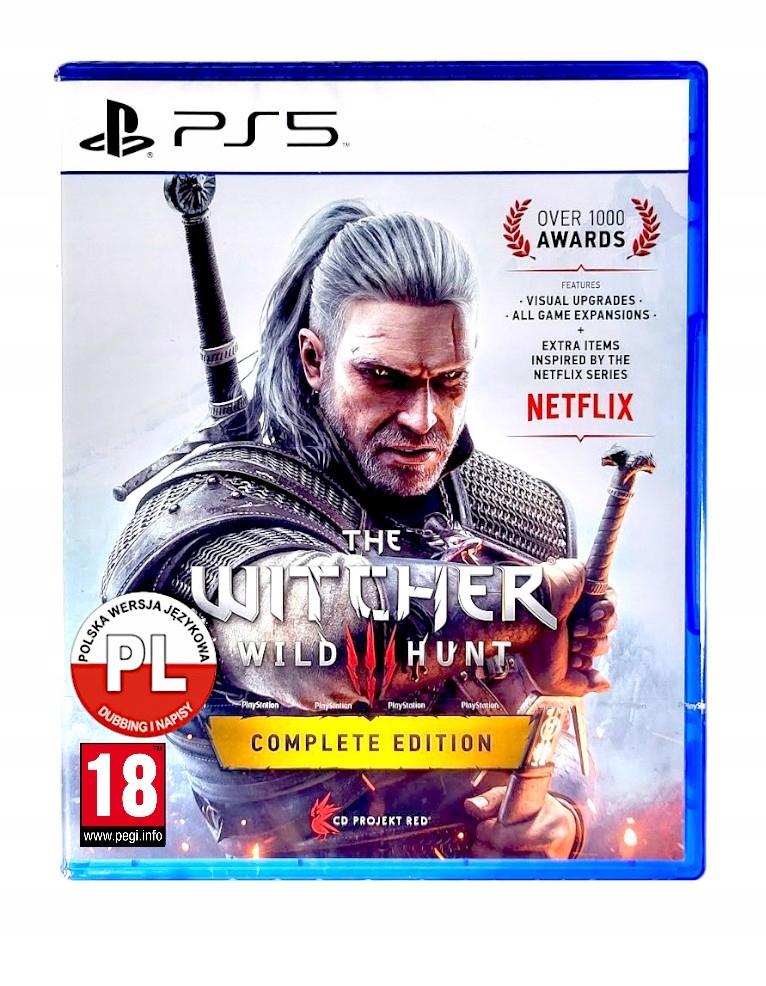 WIEDŹMIN III 3 DZIKI GON COMPLETE EDITION PS5 / POLSKI DUBBING