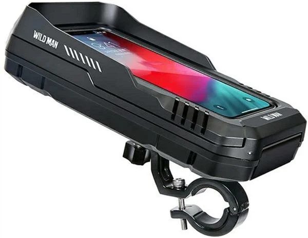 WILDMAN Etui/uchwyt na rower FK2 sakwa na ramę czarna/black