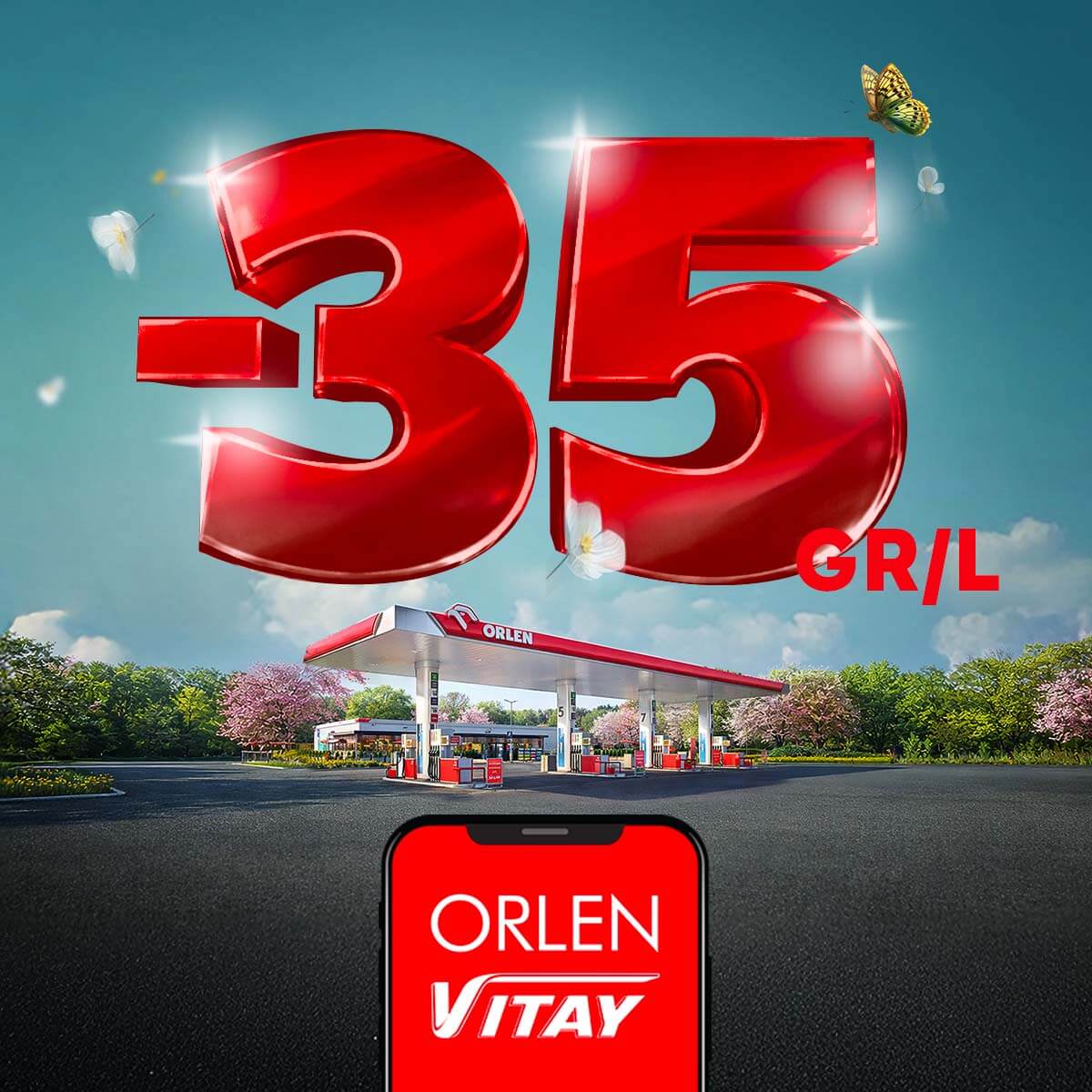 Orlen przedłuża promocje na paliwo na całe lato