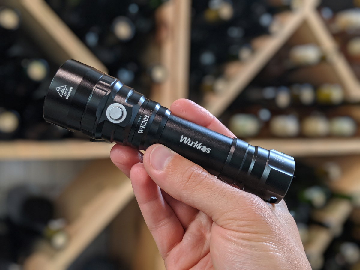 Latarka nurkowa Wurkkos WK20S + akumulator 3000mAh (możliwe ~59zł)