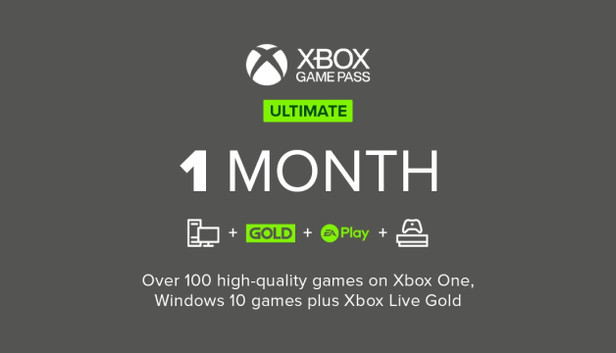 Xbox Game Pass Ultimate 1 miesiąc  i inne dłuższe