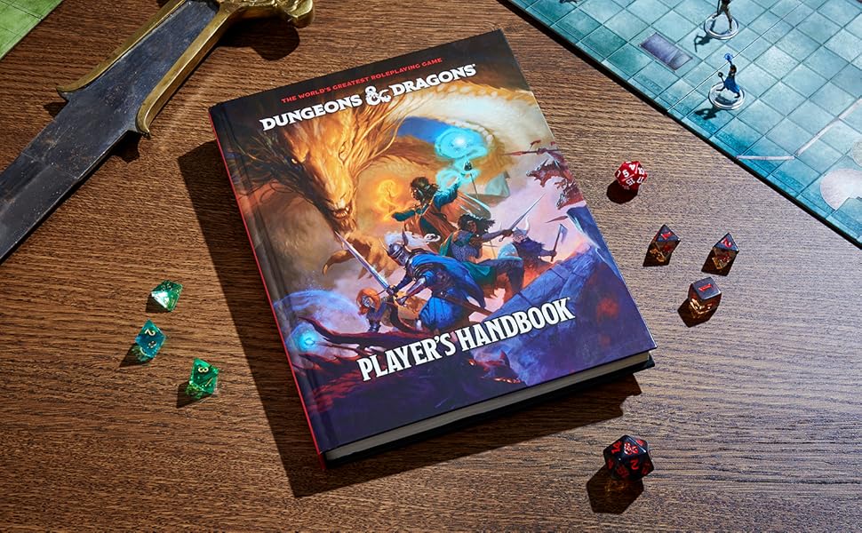 Podręcznik Gracza Wizards of the Coast Dunegon's and dragons