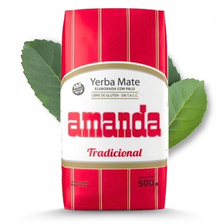 Yerba Mate Amanda Klasyczna 500g elaborada con palo