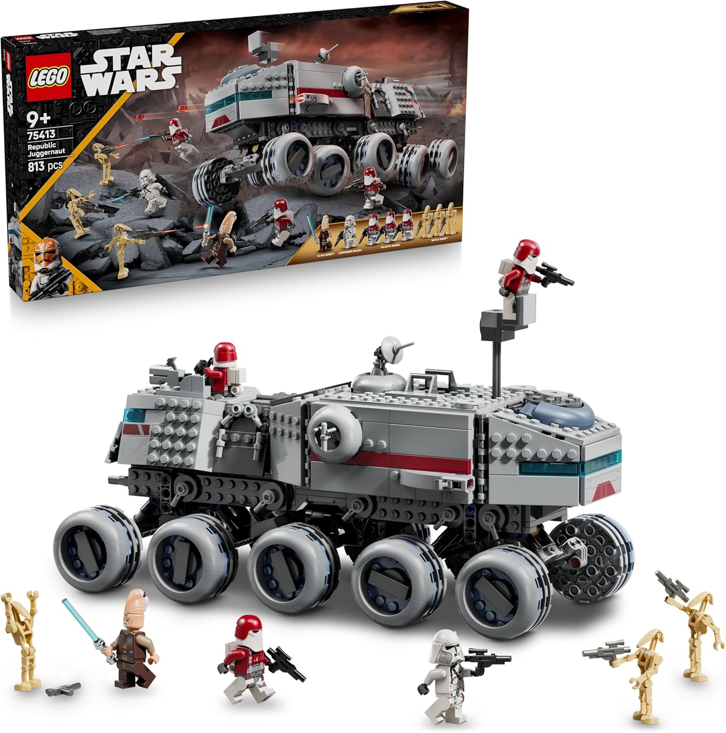LEGO® 75413 Star Wars - Czołg Republiki Juggernaut