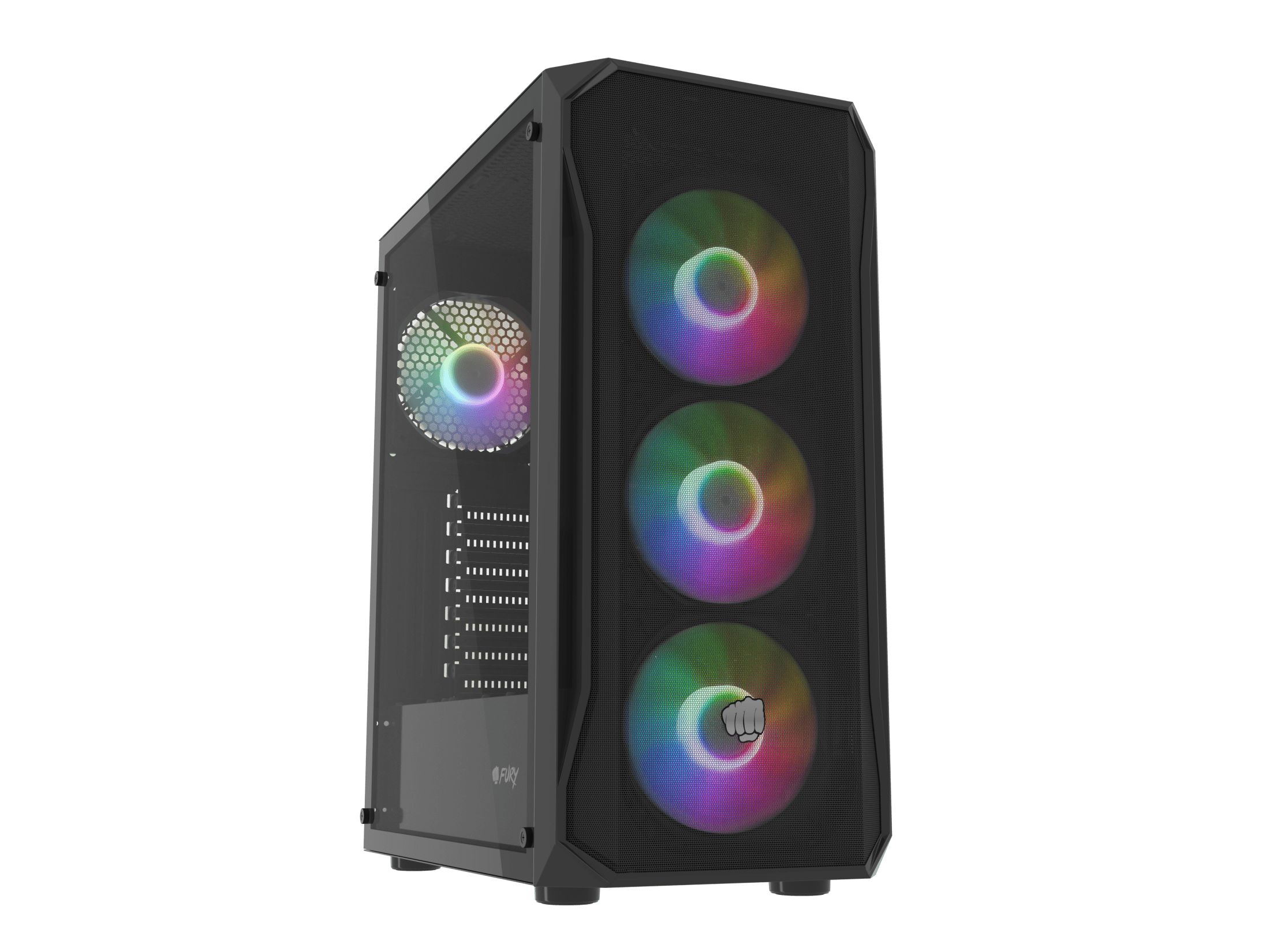 Obudowa Fury Shobo SH4 RGB Czarny