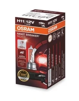 ZAROWKA H11 55W 12V PGJ19-2 NB SILVER