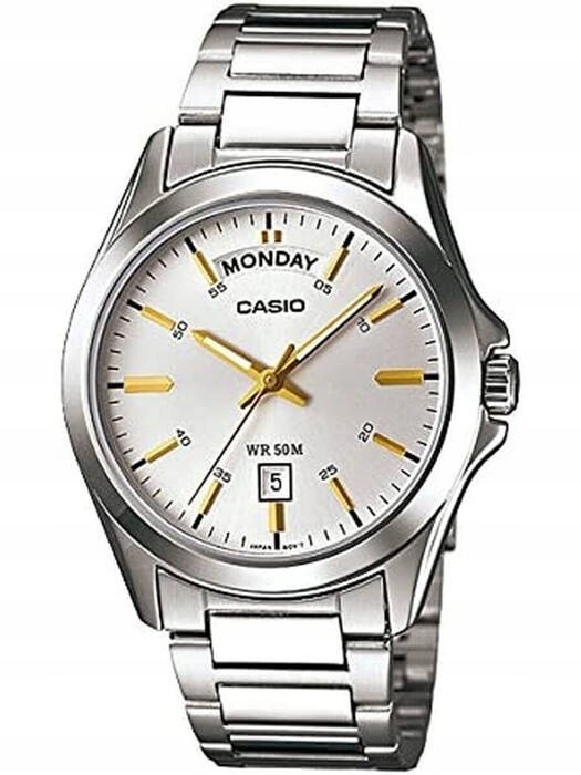 ZEGAREK MĘSKI CASIO MTP-1370D-7A2VEF (zd025d) + BOX + GRAWEROWANIE (GRATIS) - od luxus_zegarki