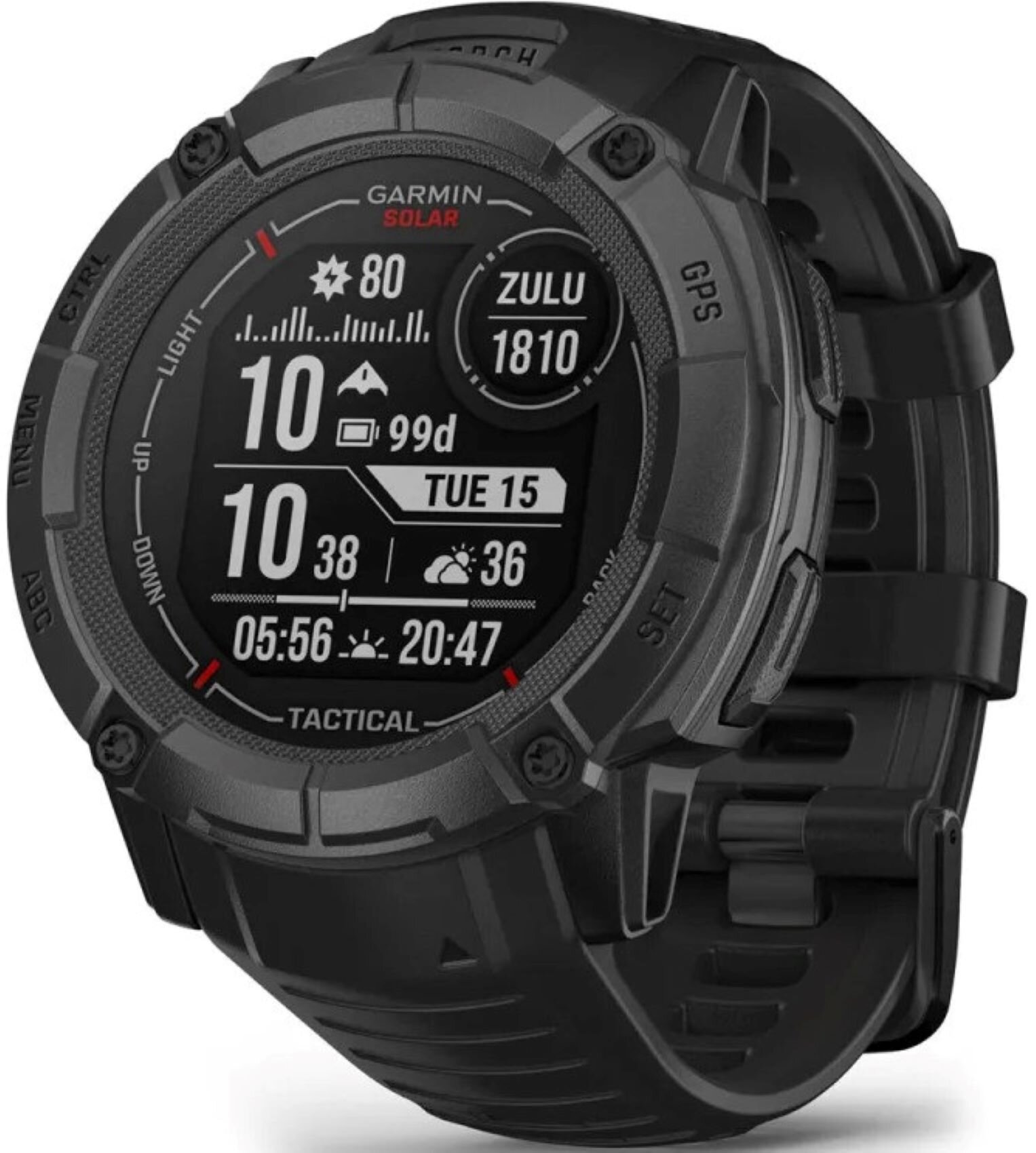 Smartwatch GARMIN Instinct 2X Solar Tactical Edition Czarny (04.04-23.04)