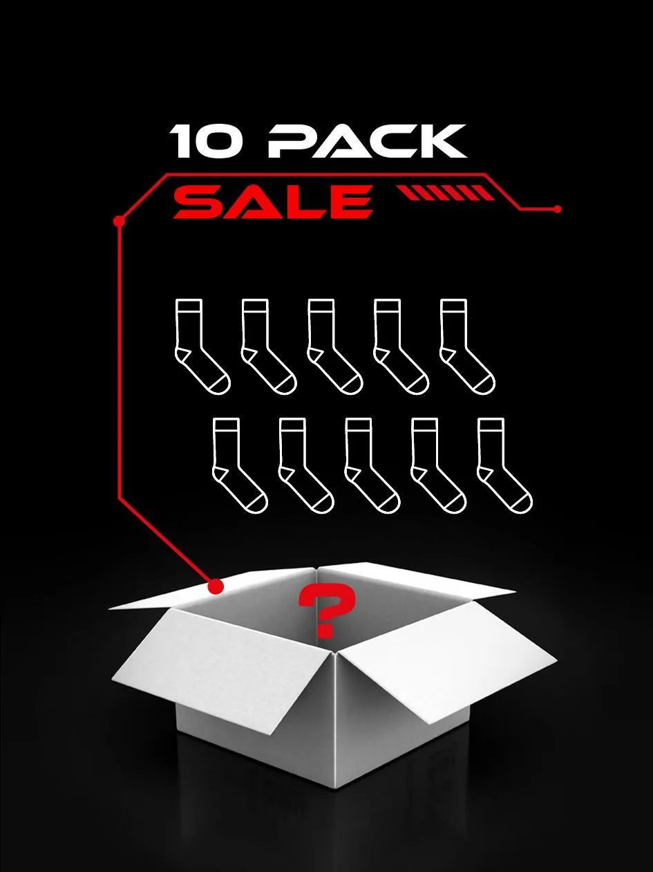 Zestaw 10 Par Skarpet Blind Box