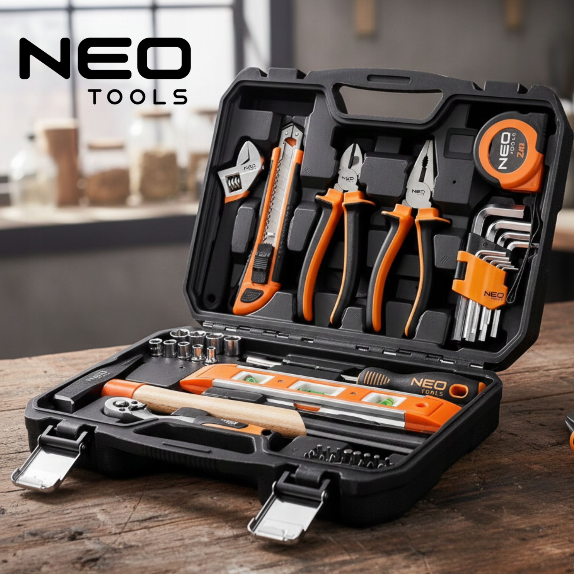 Zestaw narzędzi 60 elementów NEO TOOLS