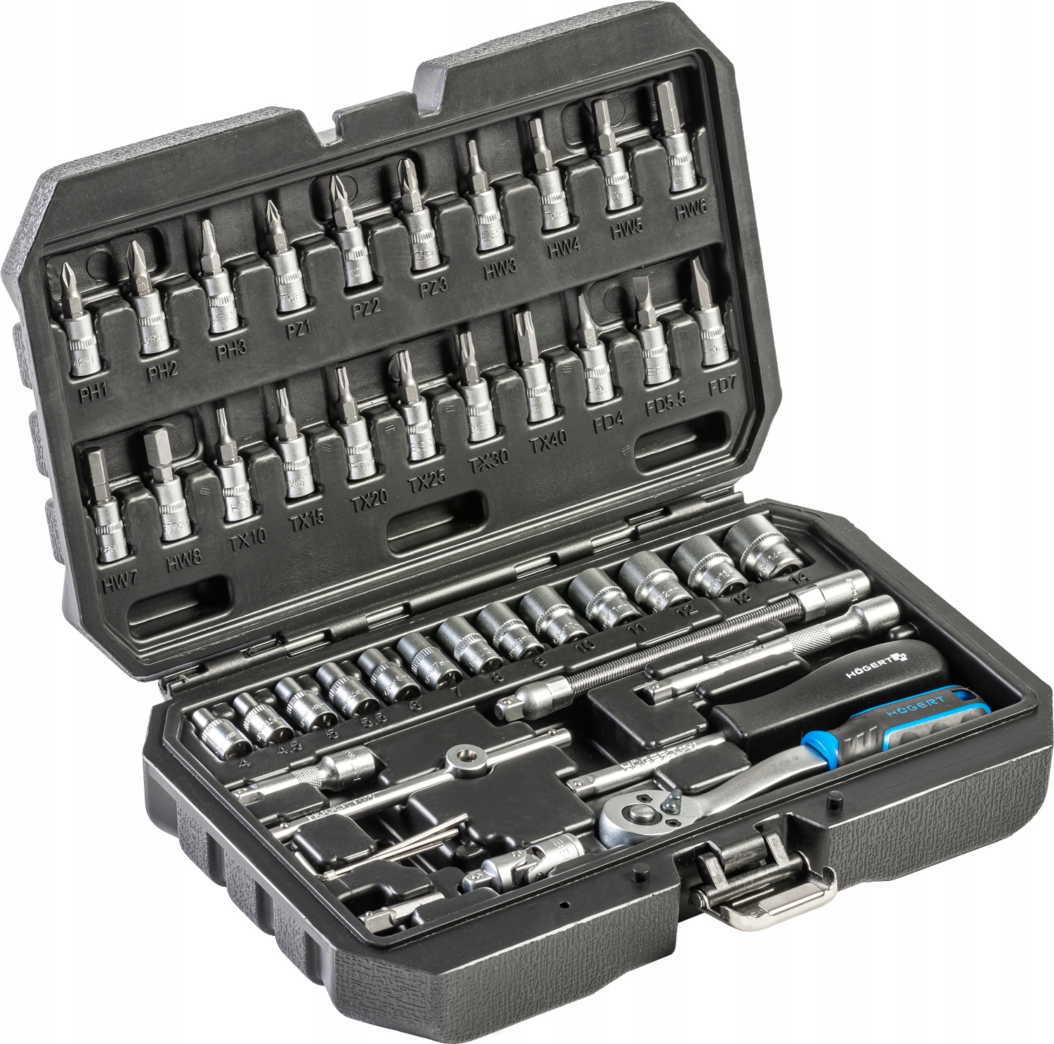 Hoegert Technik Zestaw narzędziowy 46 elementów