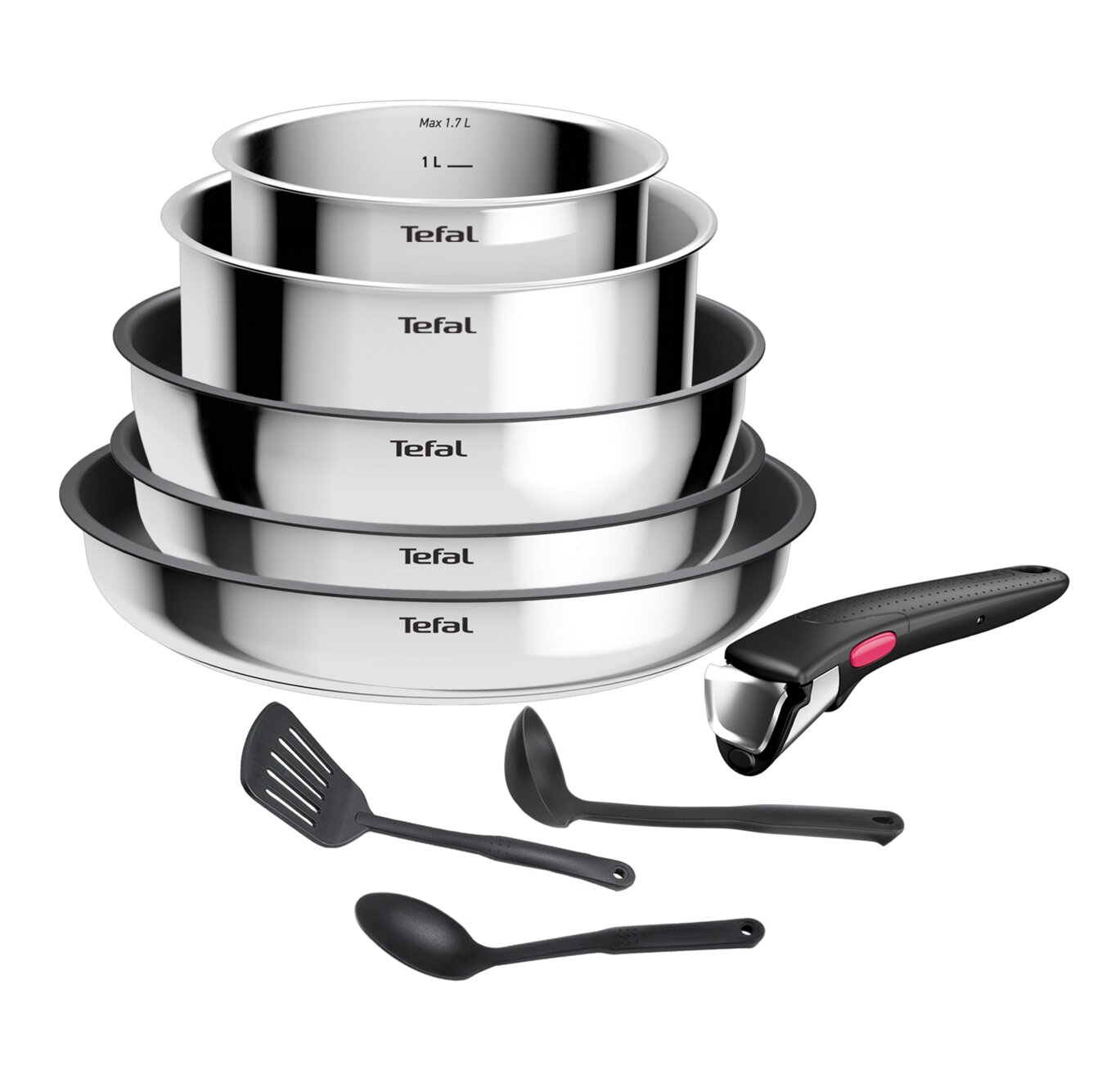 Zestaw patelni TEFAL Ingenio Cook Eat (9 elementów)