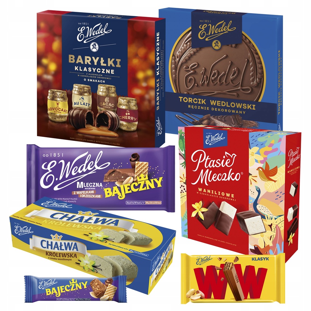 Zestaw słodkości od E.Wedel