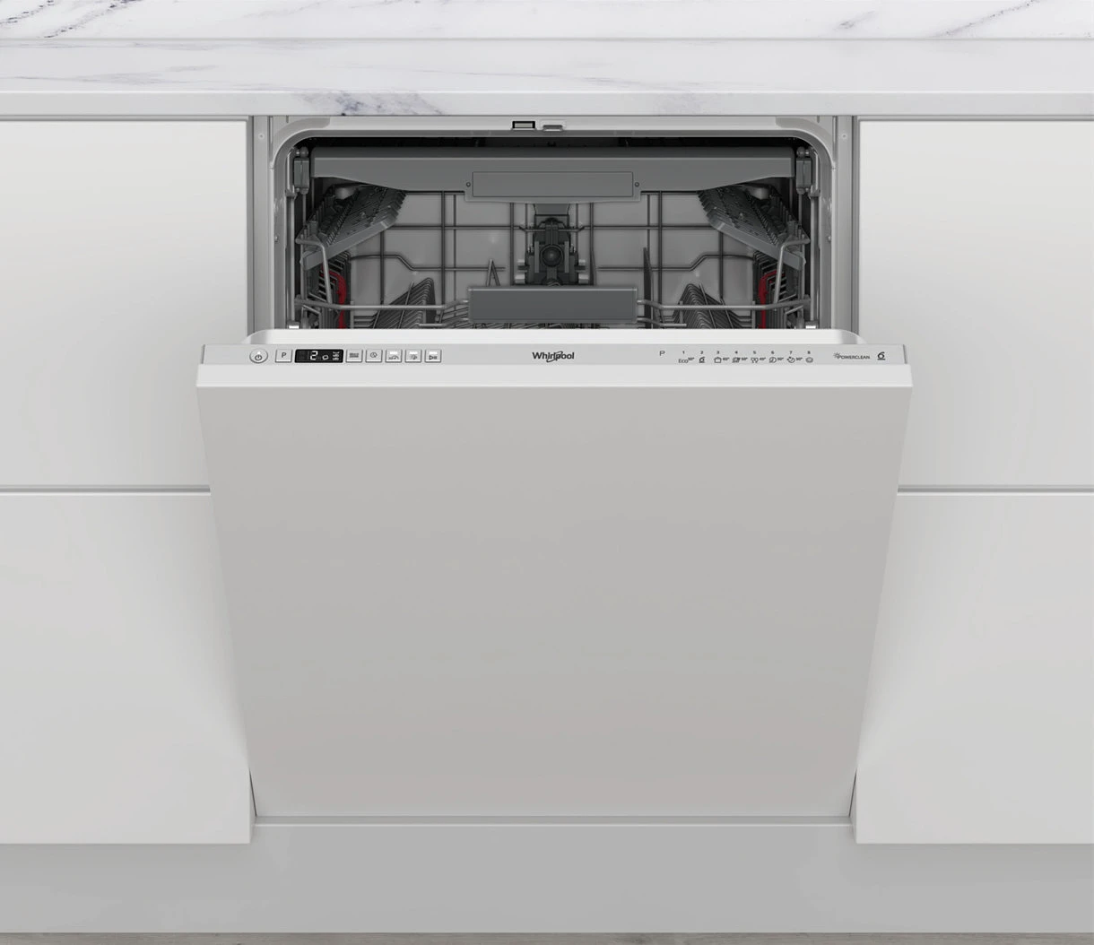Zmywarka Whirlpool WIC3C34PFES PowerClean Pro Zawiasy ślizgowe 60cm