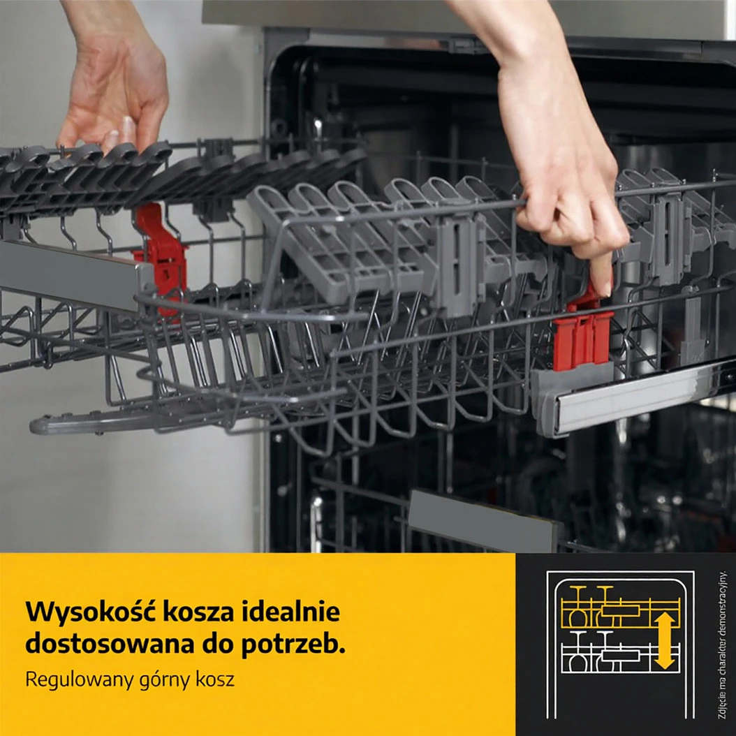 Zmywarka Whirlpool WIC3C34PFES PowerClean Pro Zawiasy ślizgowe 60cm