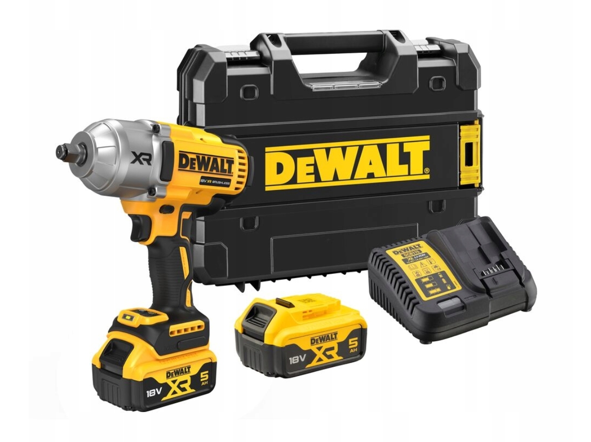 Klucz udarowy 1/2" 1355Nm 18V 2x5,0Ah DeWalt DCF900P2 [Oficjalny sklep allegro - Tylko smart]