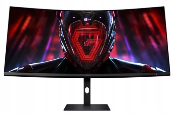 Monitor Gamingowy Xiaomi Curved G34WQi 34" / 3440 x 1440 / DCI-P3: 95% / 180 Hz / Kontrast 4000:1 / Jasność 350 cd/m²